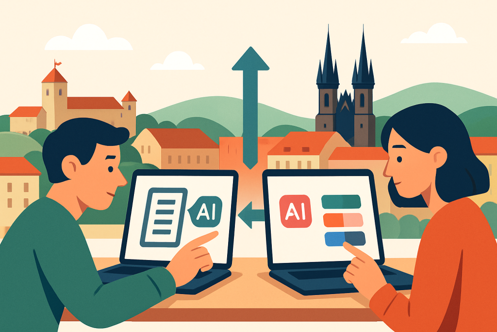 strategy illustration: Integrace, automatizace a napojení na zbytek firemního stacku
