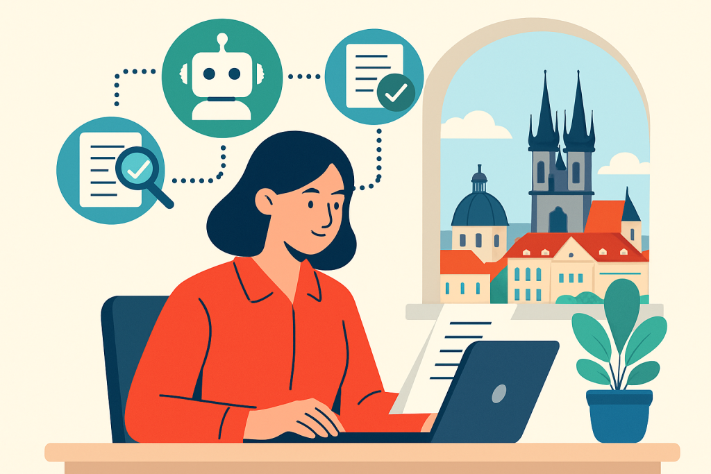 strategy illustration: Praktické scénáře nasazení v české firmě