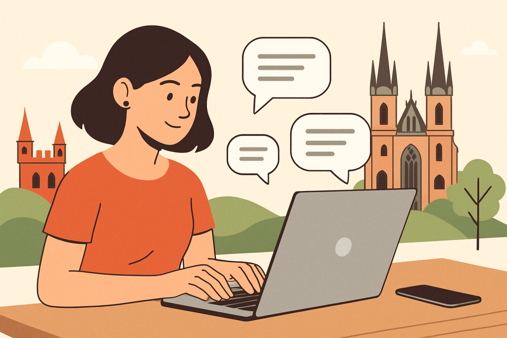 strategy illustration: Kombinace s Českým národním korpusem: nejlepší cesta k přirozené češtině